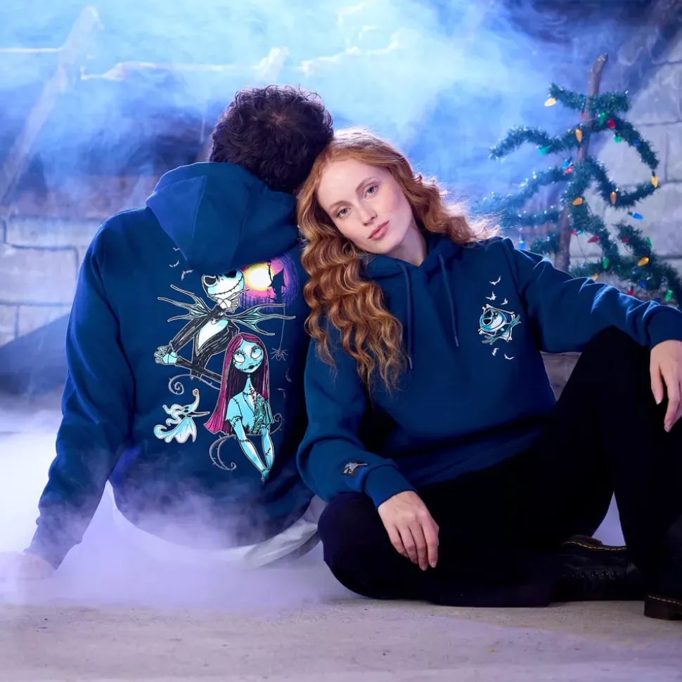 Sweatshirt à capuche L'Étrange Noël de monsieur Jack de Tim Burton pour adultes