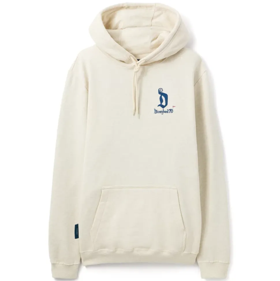 Sweat-shirt à capuche Mickey Mouse & Map Disneyland Resort 70th Anniversary pour adultes