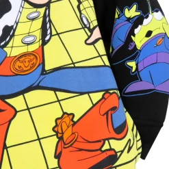 Sweatshirt Buzz l'Éclair et Woody zippé à capuche pour enfants, Toy Story