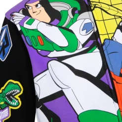 Sweatshirt Buzz l'Éclair et Woody zippé à capuche pour enfants, Toy Story