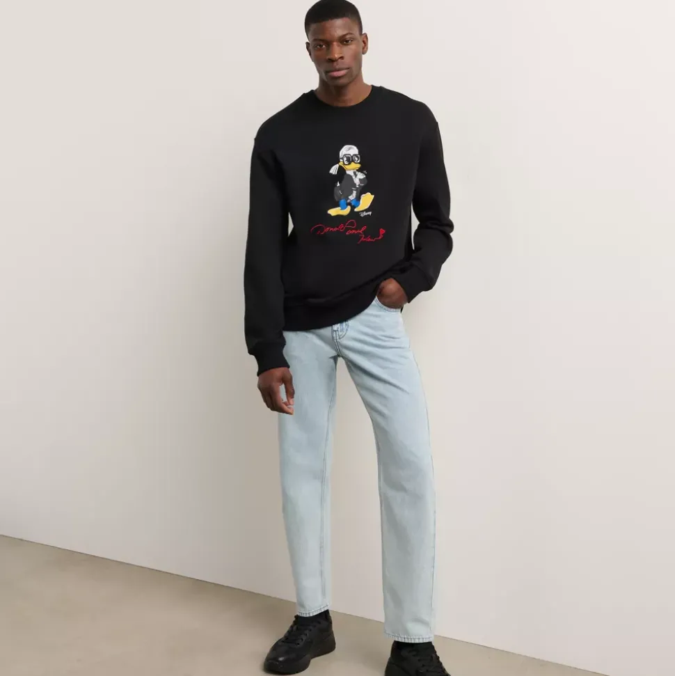 Sweatshirt Disney x KARL LAGERFELD pour hommes
