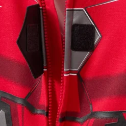 Sweat-shirt Iron Man à capuche et zip à l'avant pour enfants