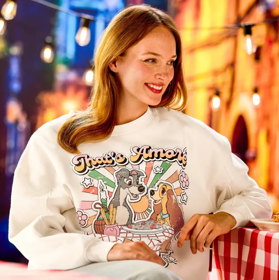 Sweat-shirt La Belle et le Clochard pour femmes