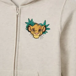 Sweatshirt Le Roi Lion zippé à capuche pour enfants