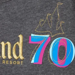 Sweatshirt Mickey Mouse et ses amis 70e anniversaire de Disneyland Resort pour adultes