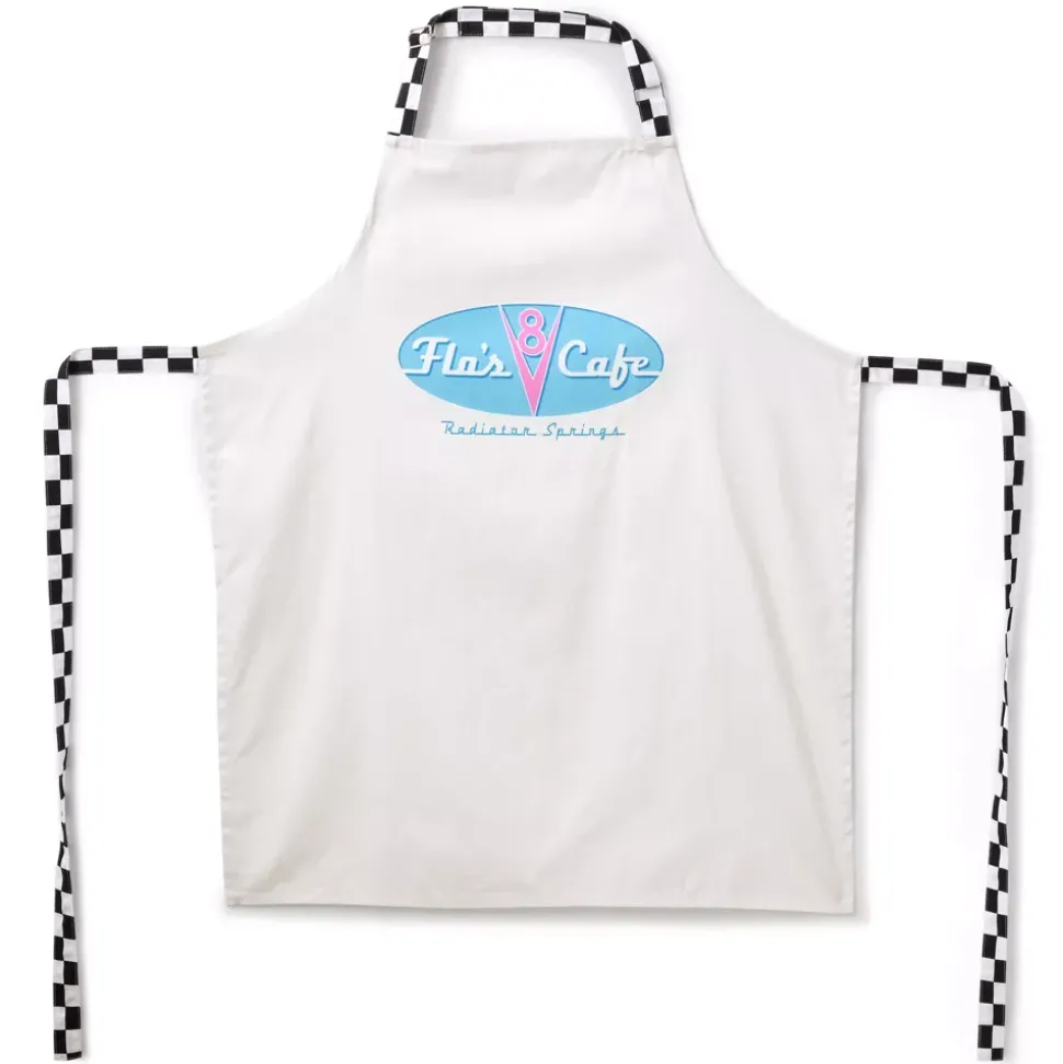 Tablier Café V8 de Flo pour adultes, Disney Pixar Cars