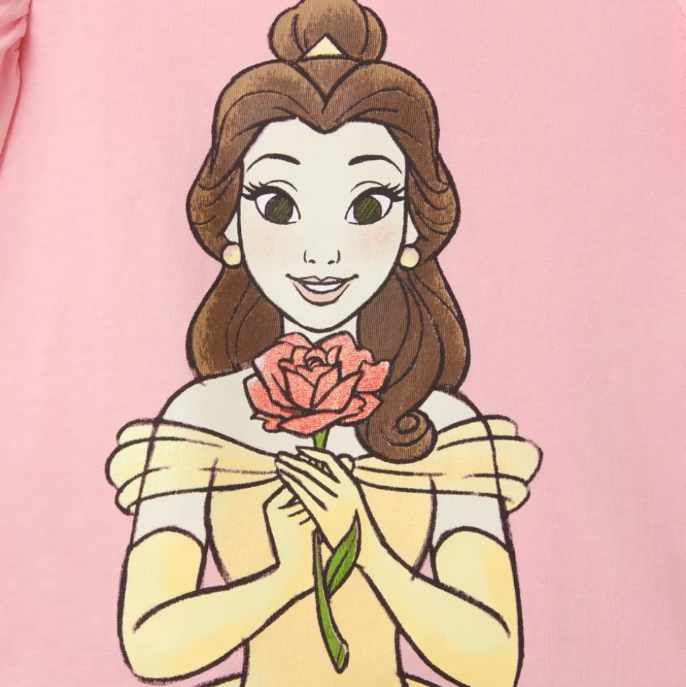 T-shirt Belle pour enfants, La Belle et la Bête