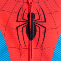 T-shirt Spider-Man à capuche avec protection solaire pour enfants