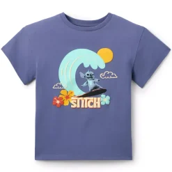 T-shirt Stitch bleu pour enfants, Lilo & Stitch (2025)