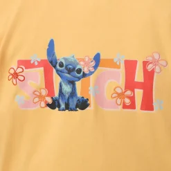 T-shirt Stitch jaune pour enfants, Lilo & Stitch