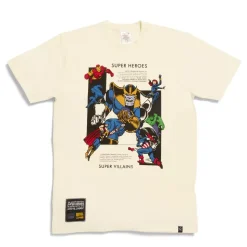 T-shirt Super-héros et Super-vilains Marvel Comics pour adultes