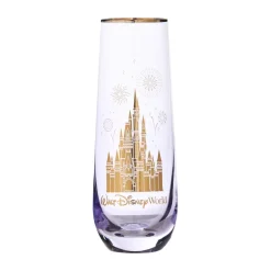Verre à vin Château de Cendrillon sans pied, Walt Disney World