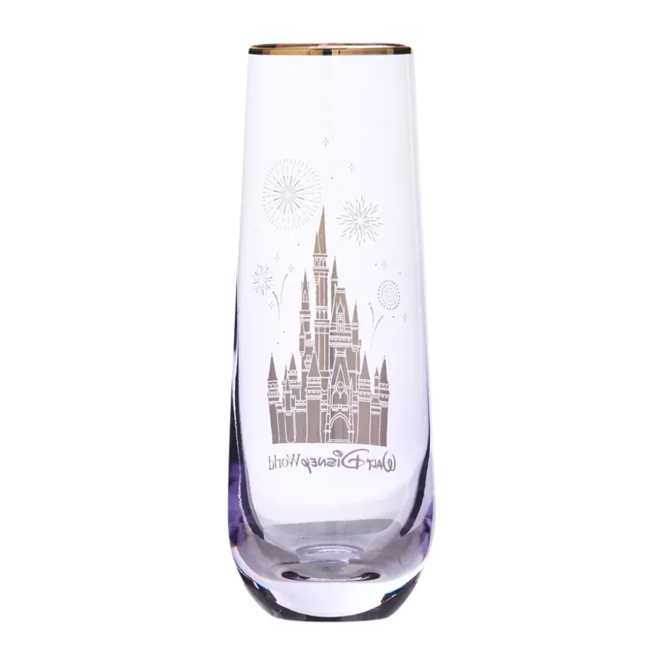 Verre à vin Château de Cendrillon sans pied, Walt Disney World